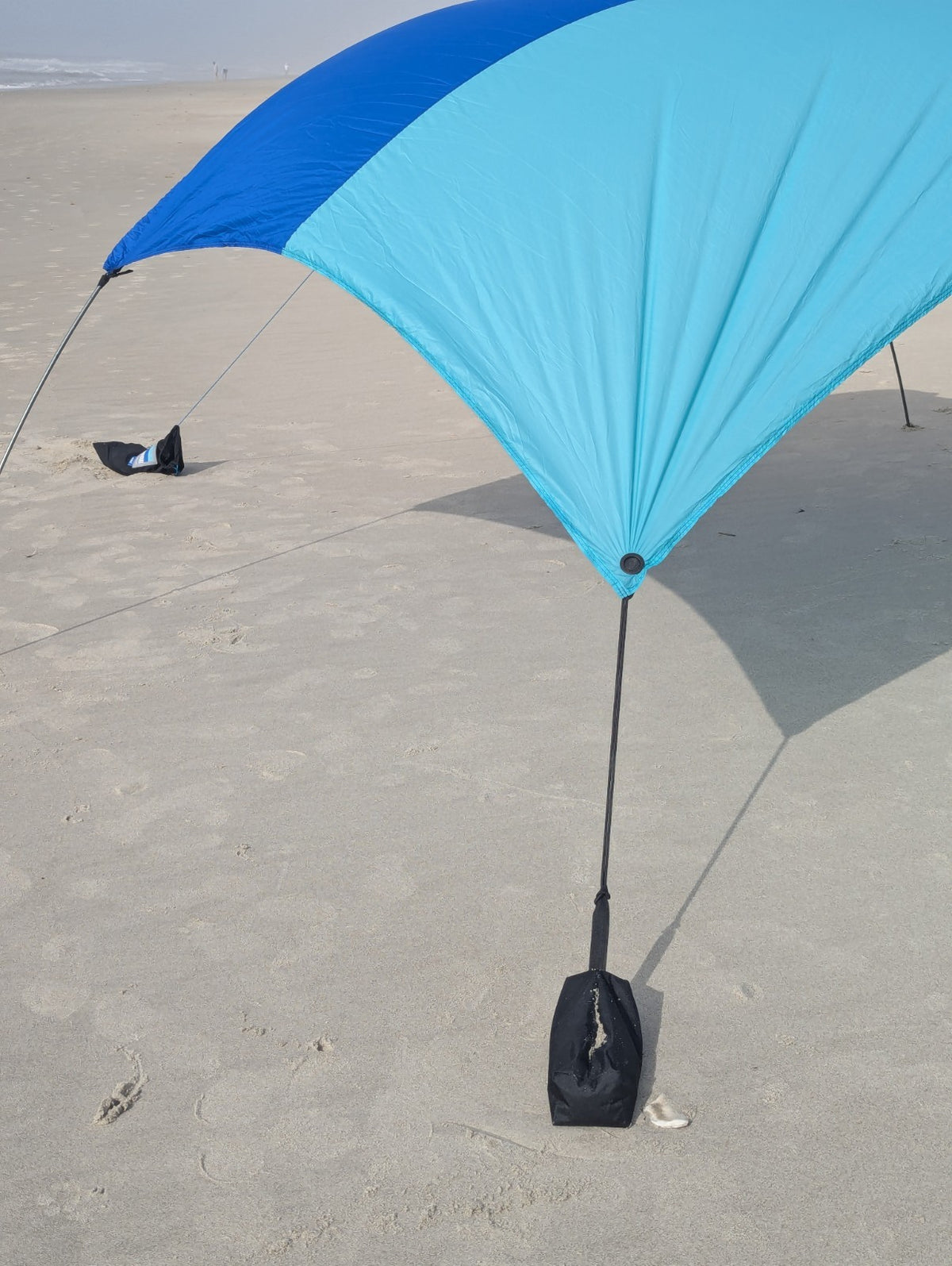 Beach Shade Weight Kit with Sand Pouches & Clamp Attachments
