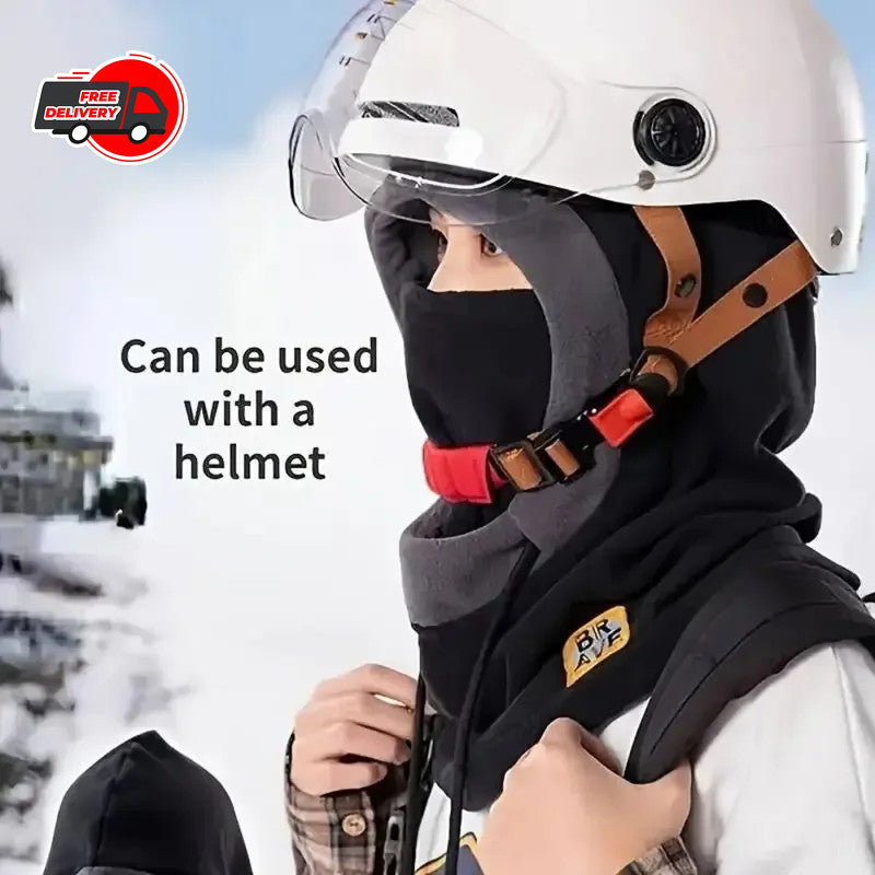 Winter Warm Hat Mask Neck Warmer 3-in-1 Windproof Balaclava for Cold Weather