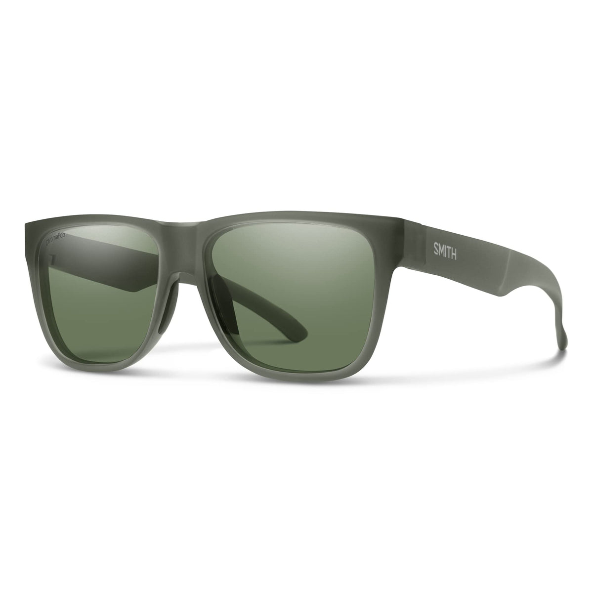 Unisex Lifestyle Sunglasses - Matte Moss Crystal Frame