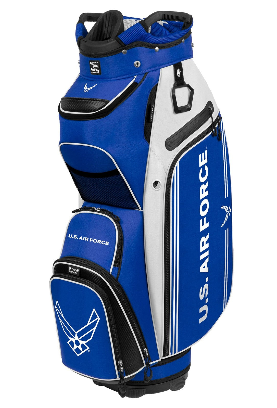 Golf Cooler Cart Bag with Air Force Design | Team Effort