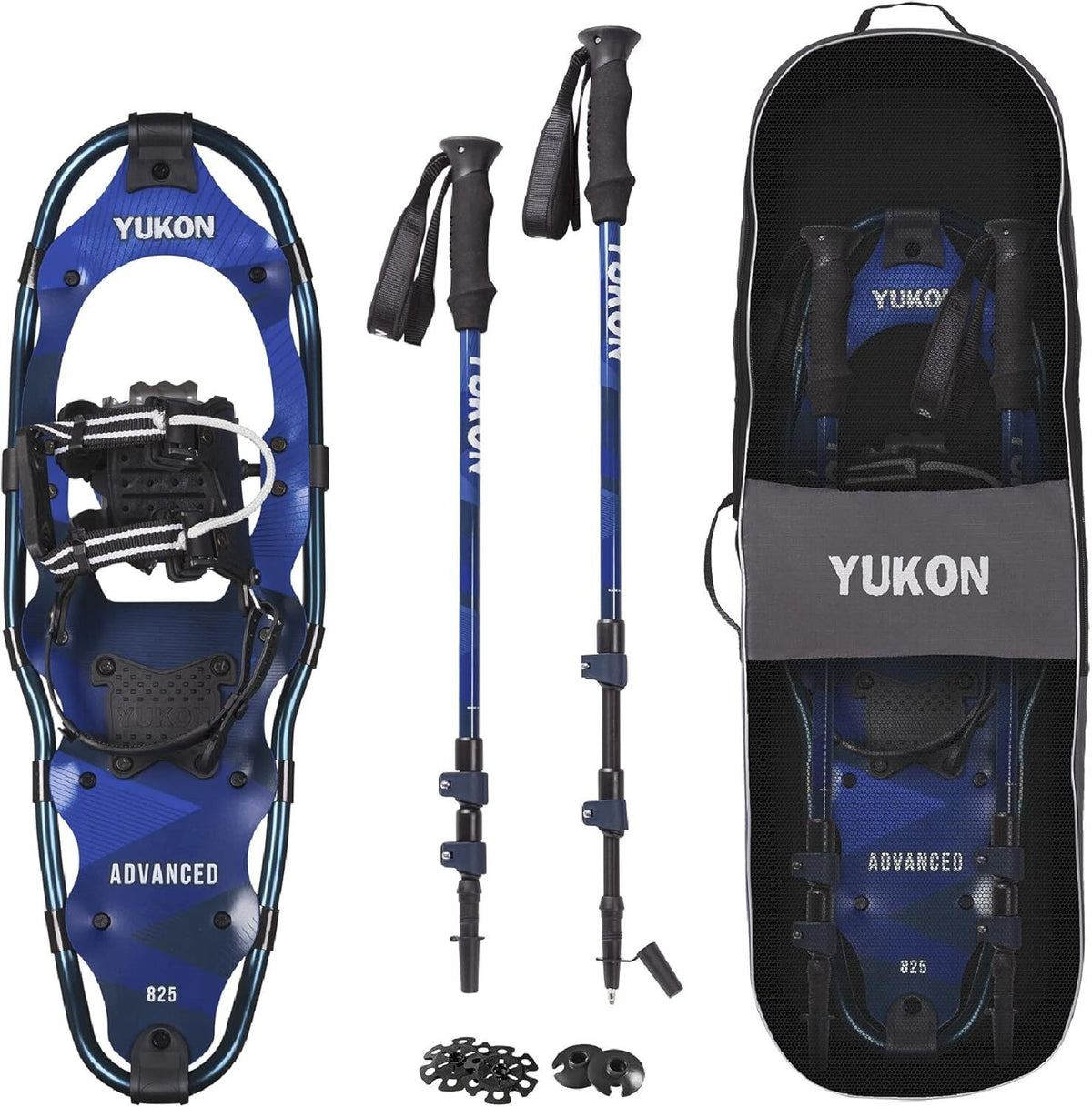 Snowshoe Kit with Durable Aluminum Frame & Easy Bindings for Winter Hiking