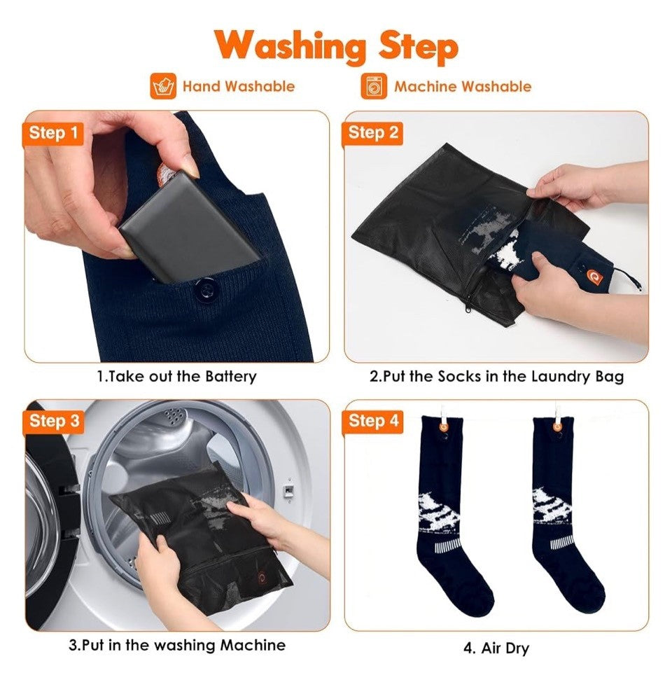 Heated Socks - New Upgrade 2025 for Cold Weather Comfort