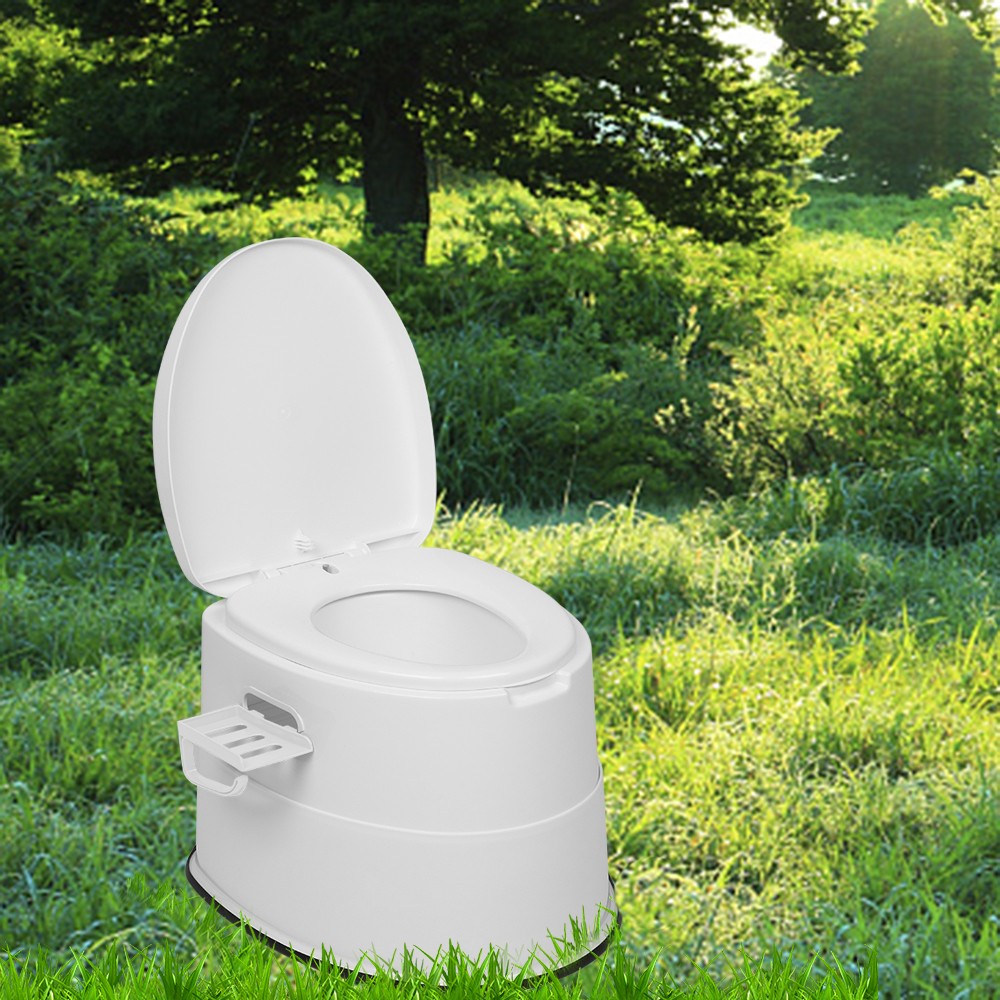 Portable Camping Toilet 5L Detachable Indoor Outdoor Hygiene Solution