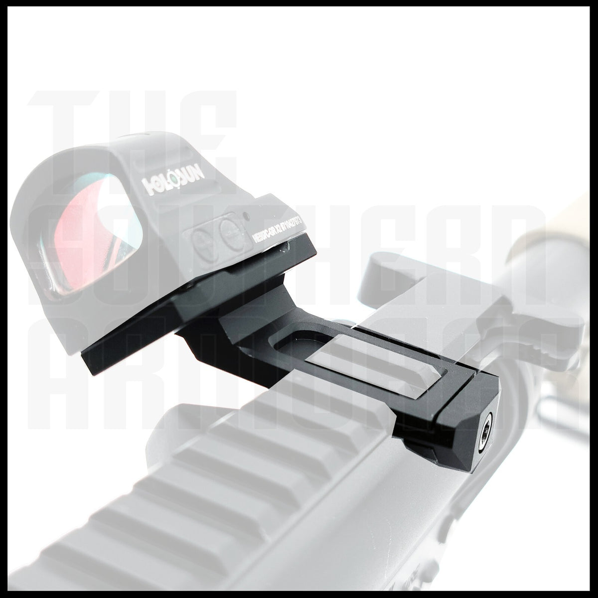 TSA Super Slim RMR 45° Offset Mount for Red Dot Sights - & Weaver Compatibility
