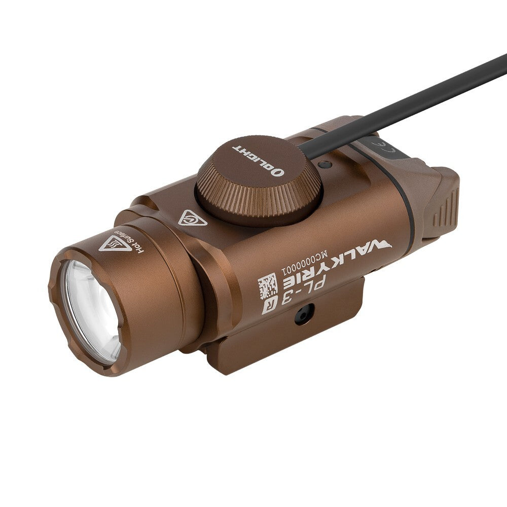 Rechargeable Tactical Rail Light with Mount for Law Enforcement & Hunting
