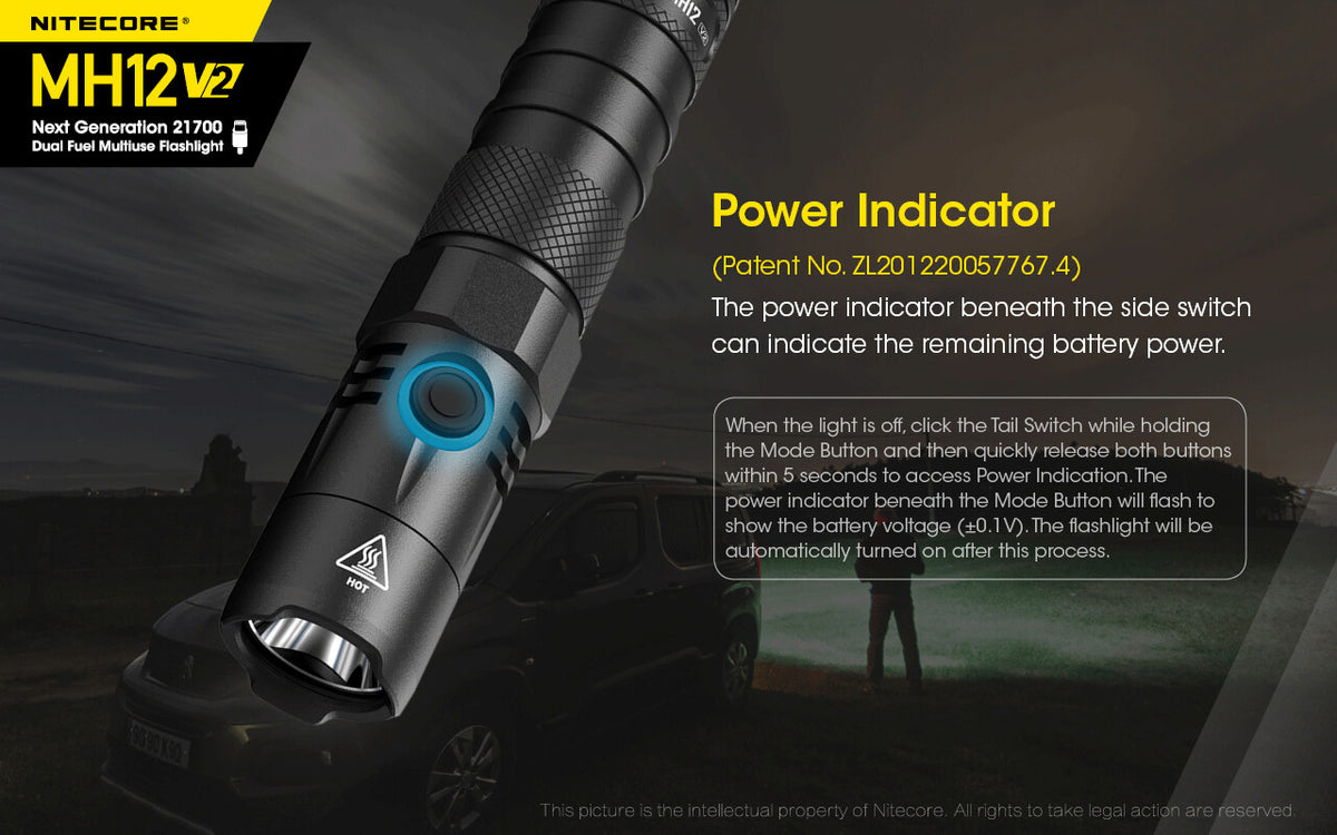 Rechargeable Tactical Flashlight Set with 1200 Lumens, USB-C, Waterproof