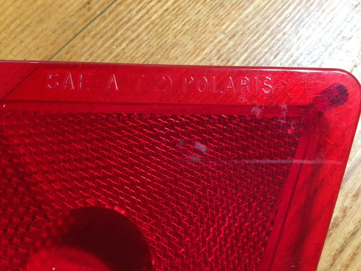 Vintage Red Running Light Lens for 73 Mustang Charger Colt Polaris 5430232