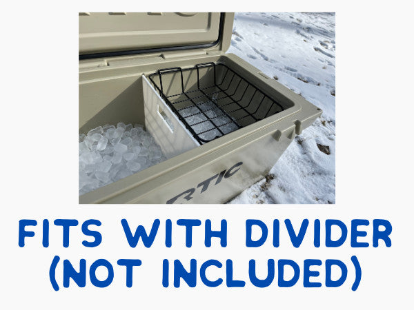 RTIC 65 Qt Cooler Wire Basket - Cooler Accessories for Dry Food Storage