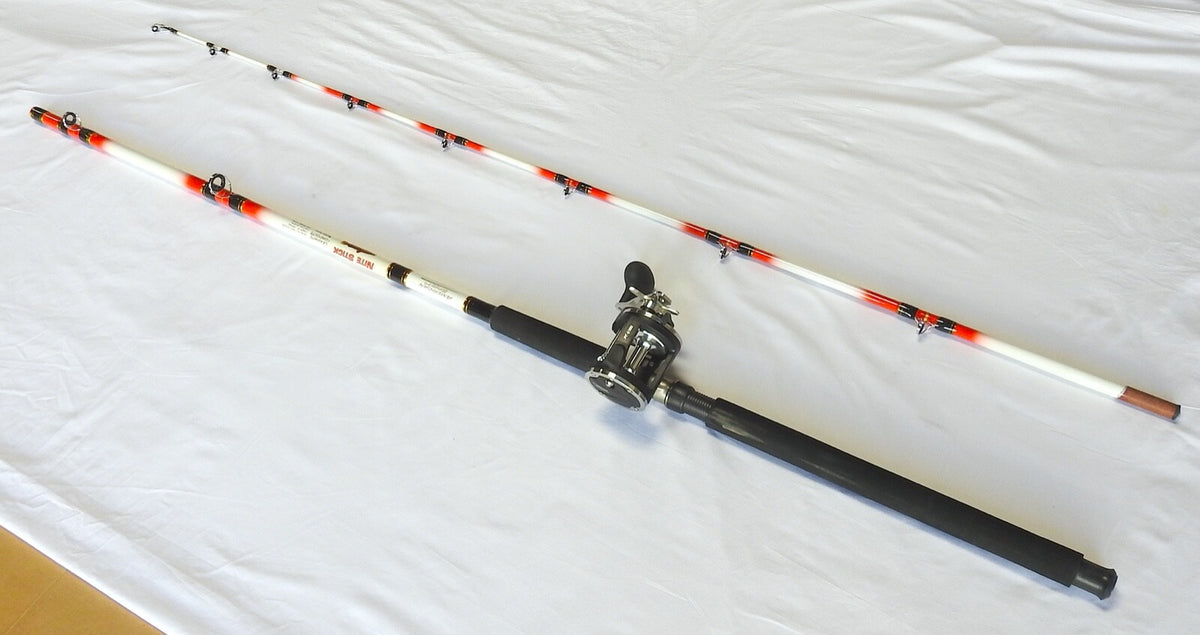 10ft Catfish Casting Combo with Reel and Rod - Heavy-Duty Graphite Construction