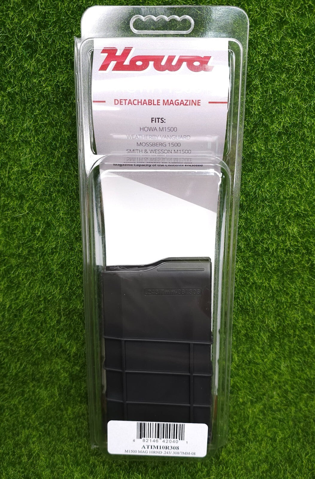 Howa M1500 Detachable Magazine .243/.308/7mm-08 - 10 Round Polymer Black