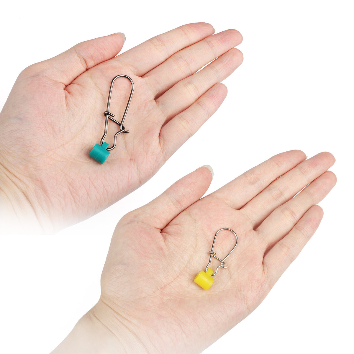 Heavy Duty Fishing Sinker Slides Stainless Steel Line Finders 50-100 Pcs