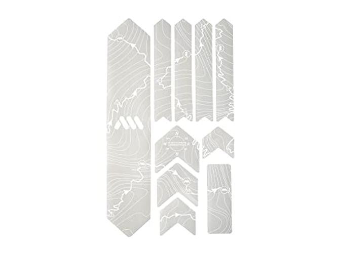 Universal Bike Frame Protector Set - 10 Pieces for Mountain & Trail Bikes