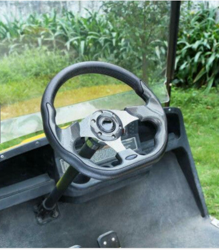 13-Inch Golf Cart Steering Wheel & Hub Adapter for EZGO Yamaha Club Car