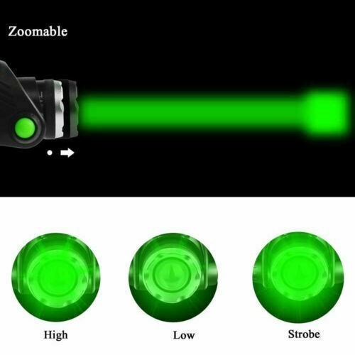 Rechargeable LED Headlamp for Hunting, Camping & Outdoor Activities