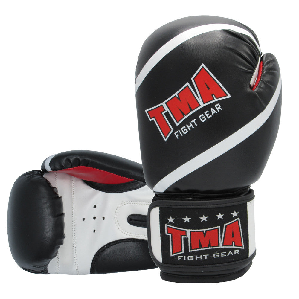 Boxing Gloves for MMA, Muay Thai, and Training - Durable Leather Punching Gloves