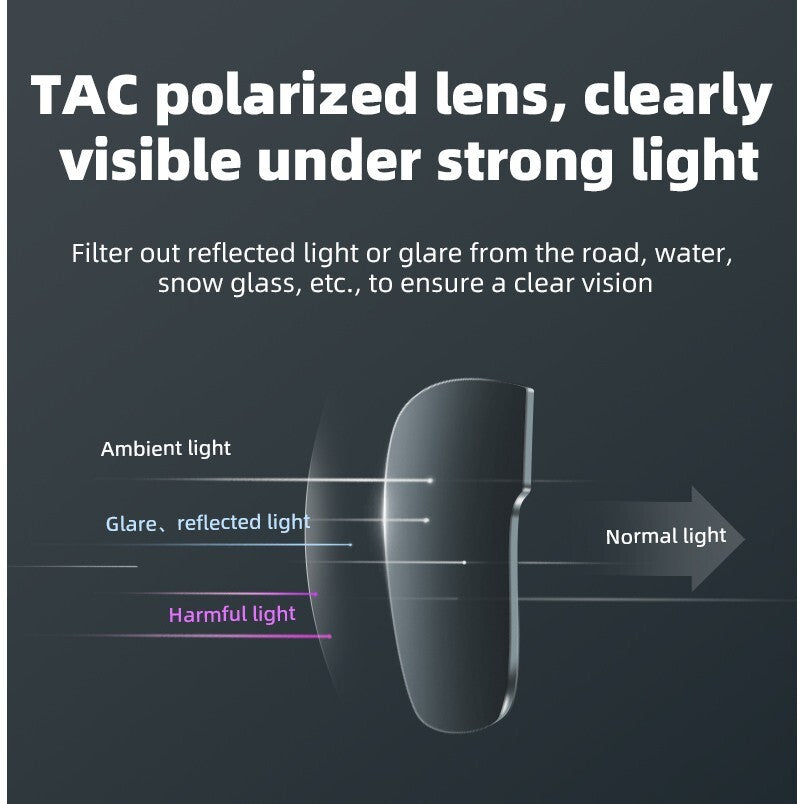 Bluetooth Sunglasses with Stereo Speakers & Touch Control