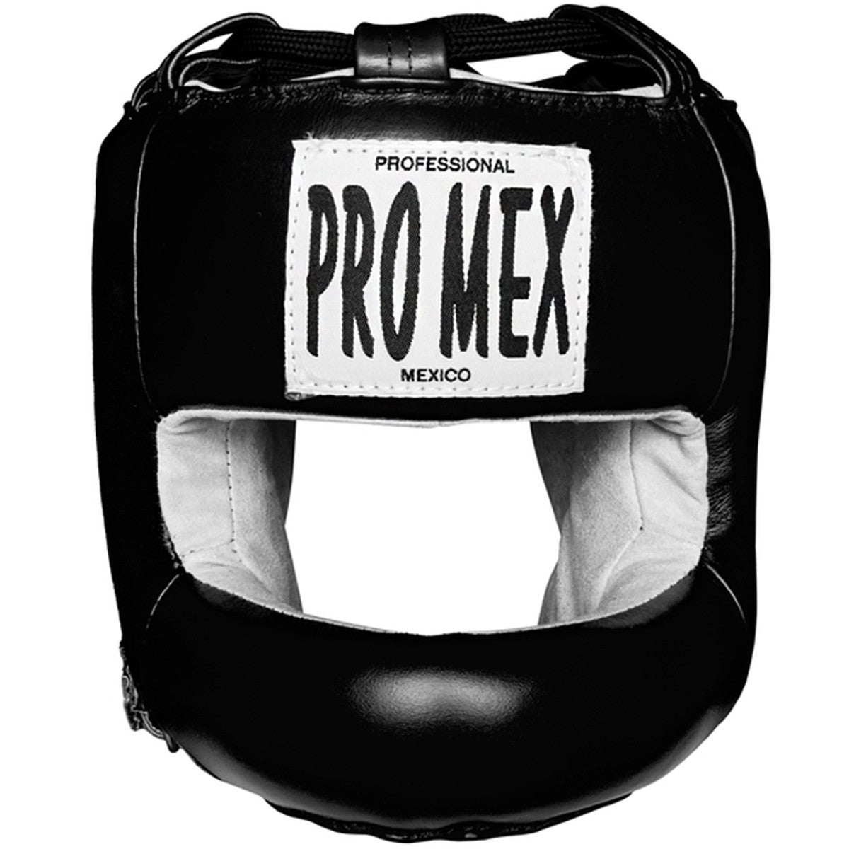 Boxing Headgear Facesaver Pro Mexico Head Guard Black with Face Protection