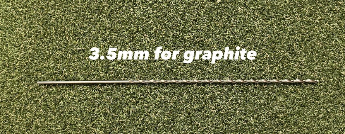 12-Inch HSS Drill Bit for Golf Shaft Removal | Steel & Graphite