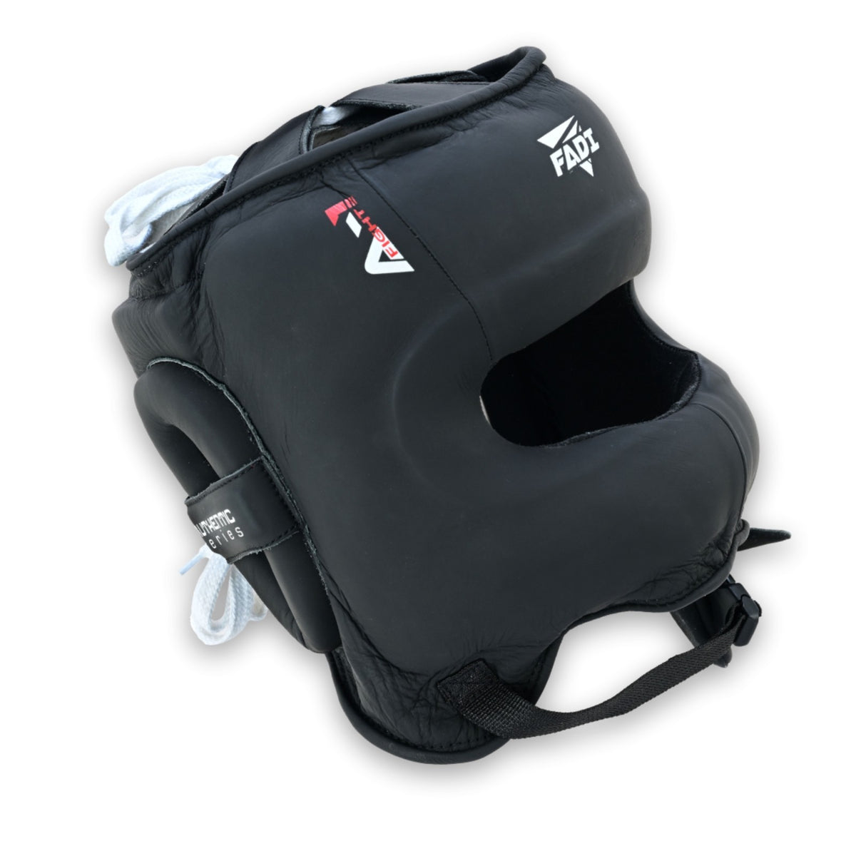 Leather Boxing Headgear for MMA Muay Thai & Sparring Protection