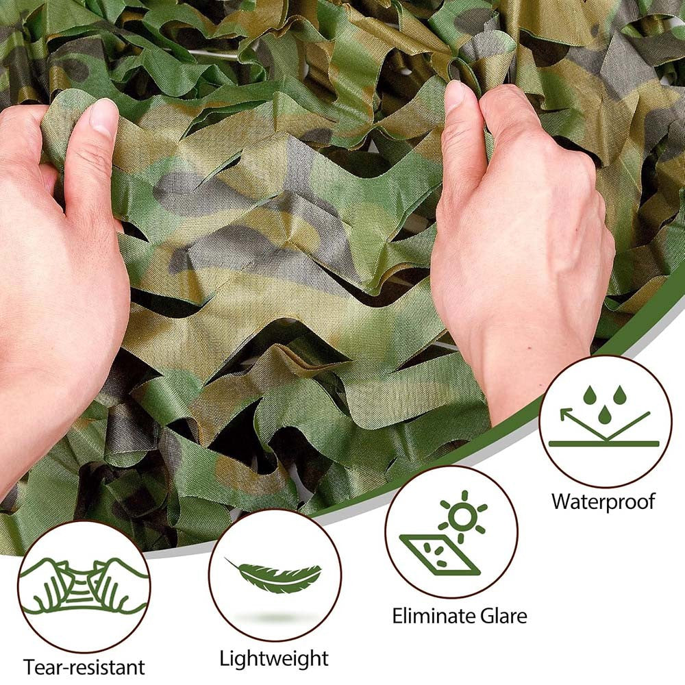 Camouflage Mesh Netting Bulk Roll for Hunting Camping Shooting Sunshade
