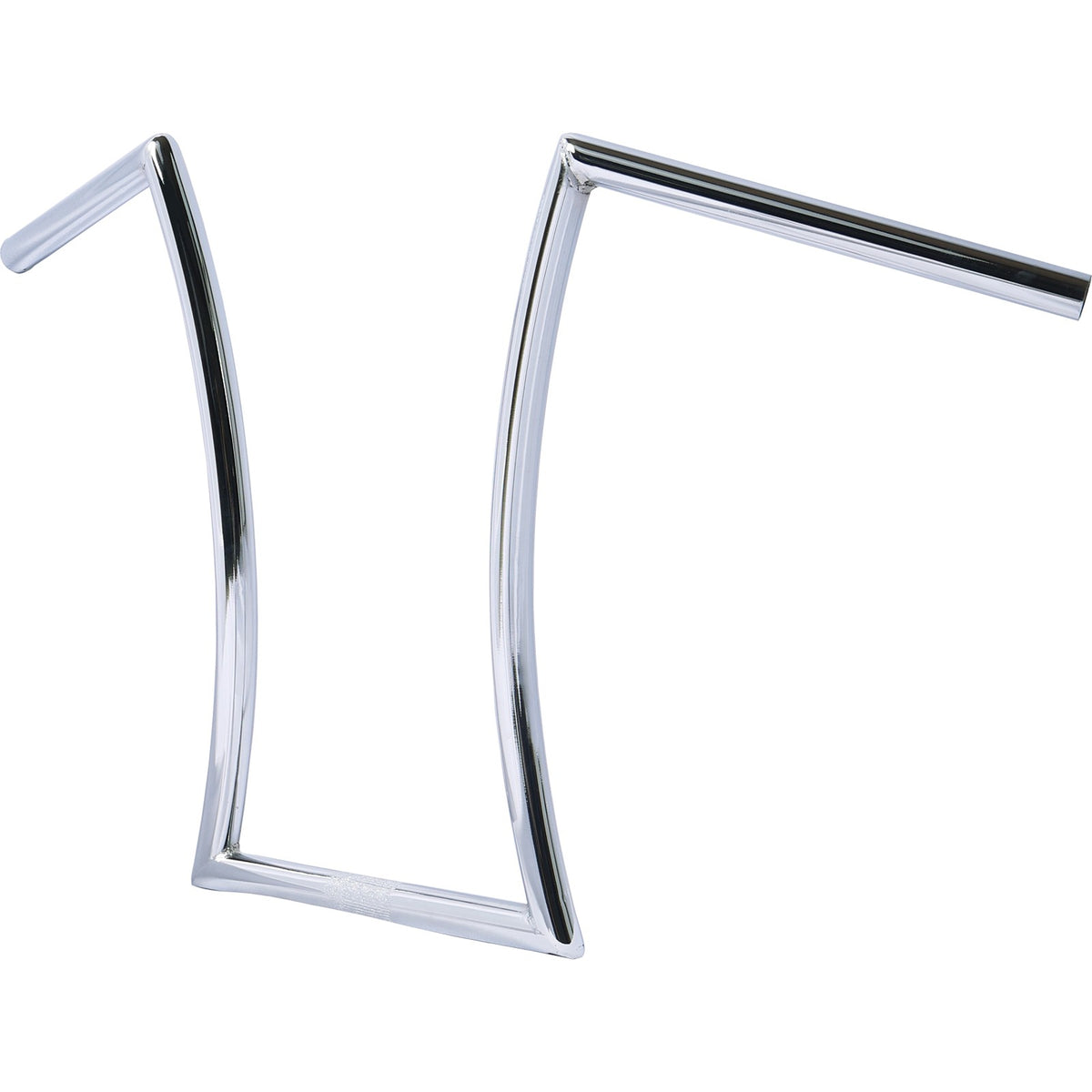 15-Inch High Rise Handlebar for Cruiser Bikes 7/8" Clamp Chrome Steel