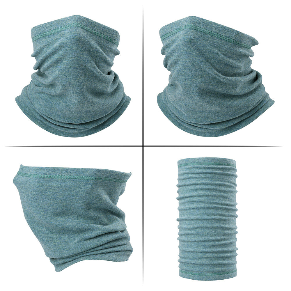 Unisex Fleece Neck Warmer Gaiter for Winter Outdoor Sports and Cycling