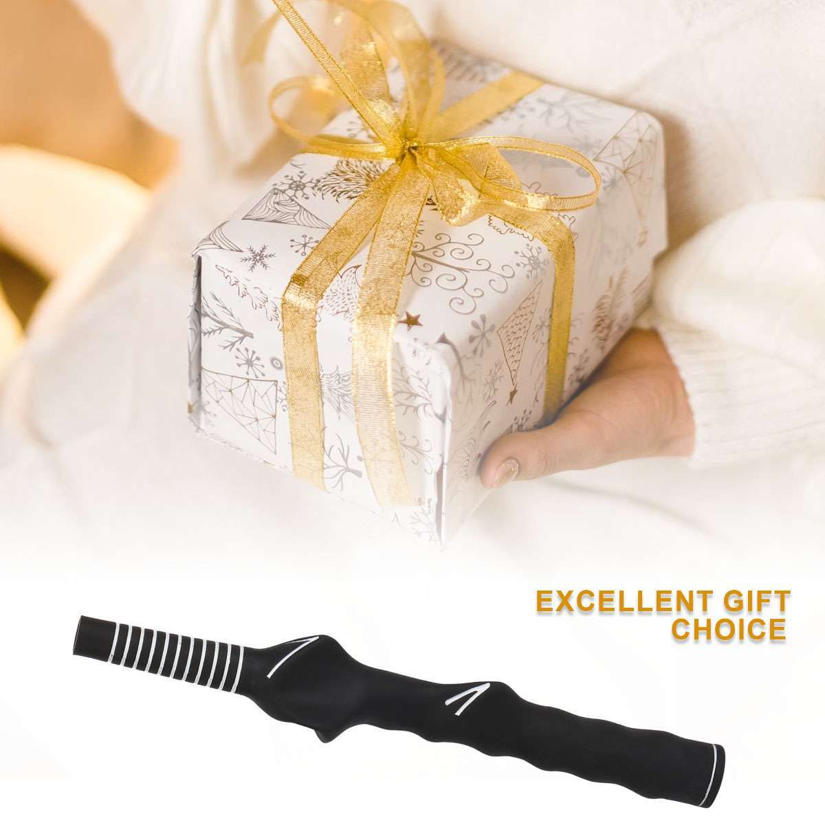 Golf Club Swing Training Grip for Right-Handed Beginners Practice Aid