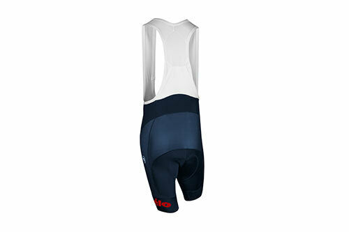 Women's Cycling Bib Shorts Large Navy Breathable Wicking Mesh Pad