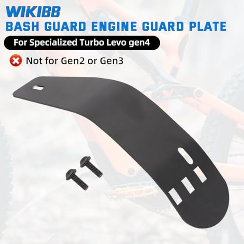 Mountain Bike Bash Guard for Specialized Turbo Levo Gen4 - Black
