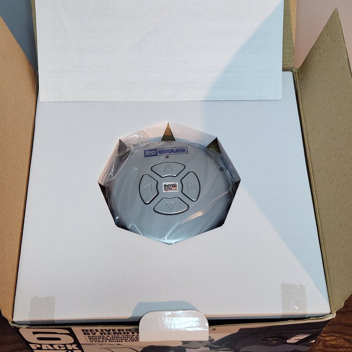 Remote Control Rolling Cooler - RC Cooler 6 Pack - Battery Not Included