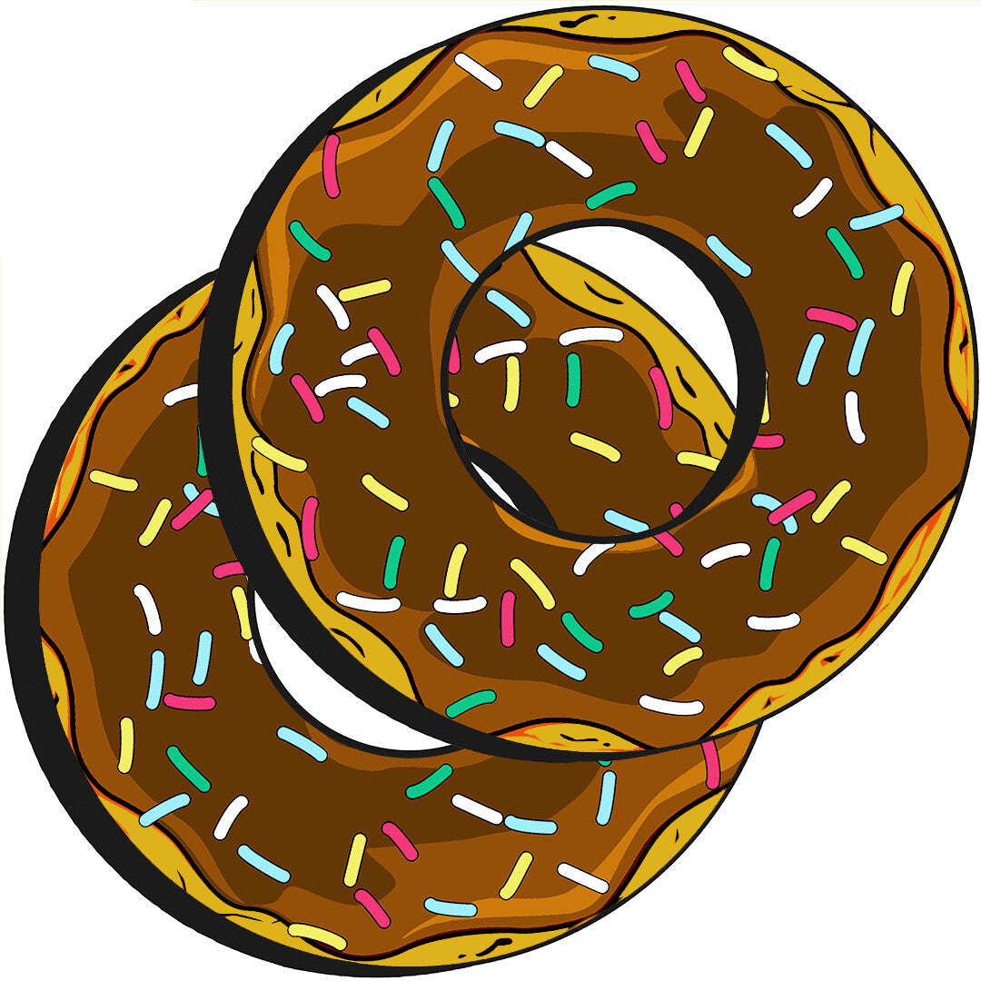 Premium BMX Bike Handlebar Grip Donuts - Multiple Designs & Sizes