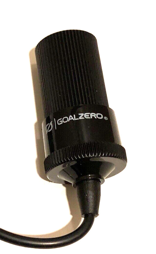 Goal Zero 6mm Output to Female Cigarette Adapter for Yeti Sherpa Power Stations