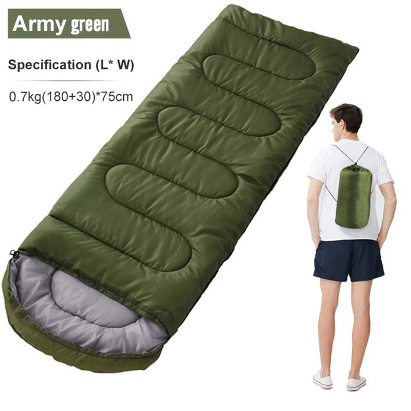2PCS Adult Cold Weather Sleeping Bag Waterproof Winter Camping Bag