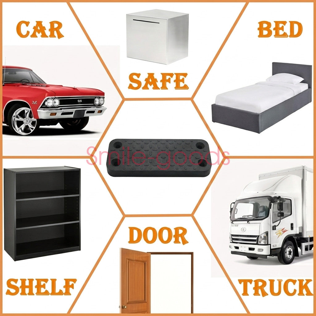 55lb Magnetic Gun Mount for Car Truck Wall Bed Concealed Pistol Holder