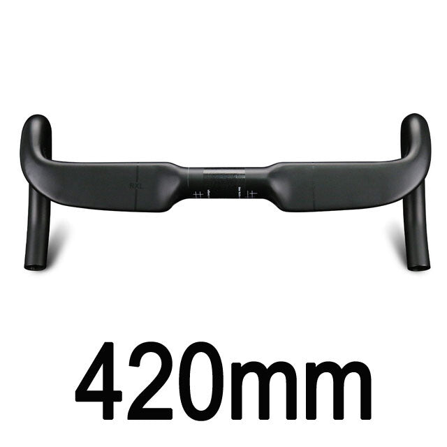 Carbon Drop Bar Road Bike Handlebar 31.8mm Internal Routing Lightweight