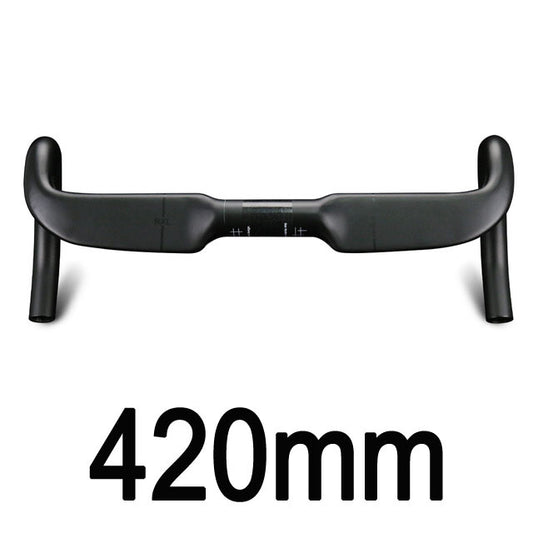 Carbon Drop Bar Road Bike Handlebar 31.8mm Internal Routing Lightweight