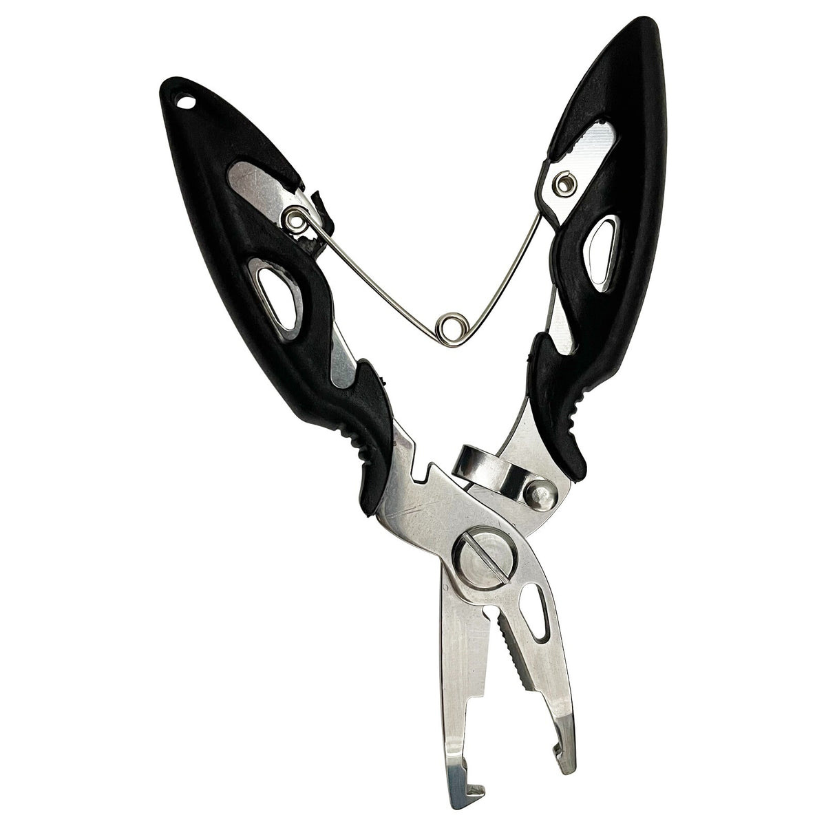 Fishing Pliers 5-Inch Aluminum Split Ring Hook Remover Line Cutter