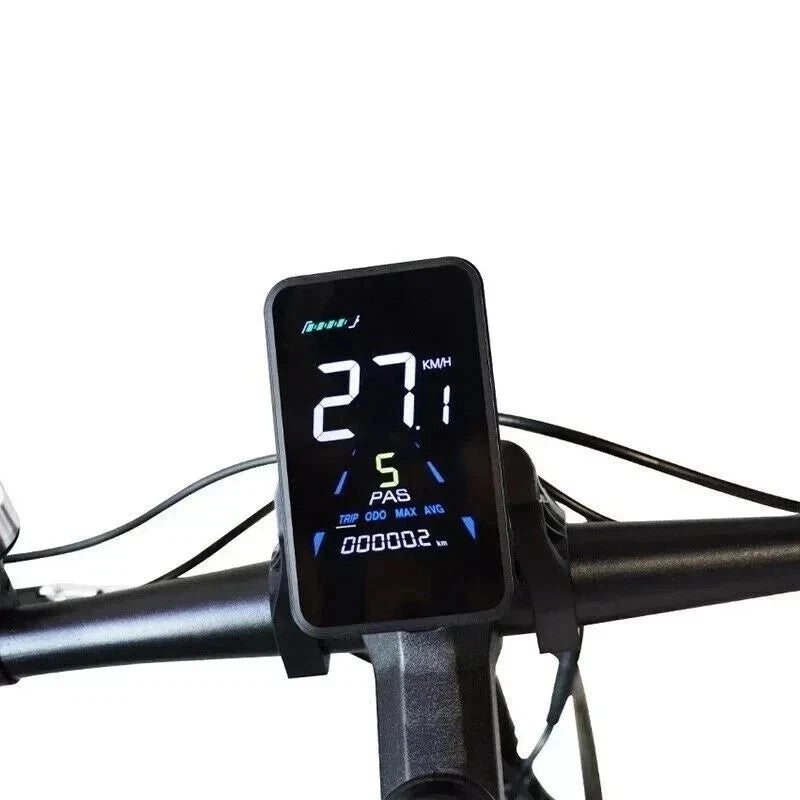 48V LCD Color Display for Electric Bike Conversion Kit - Scooter Accessories