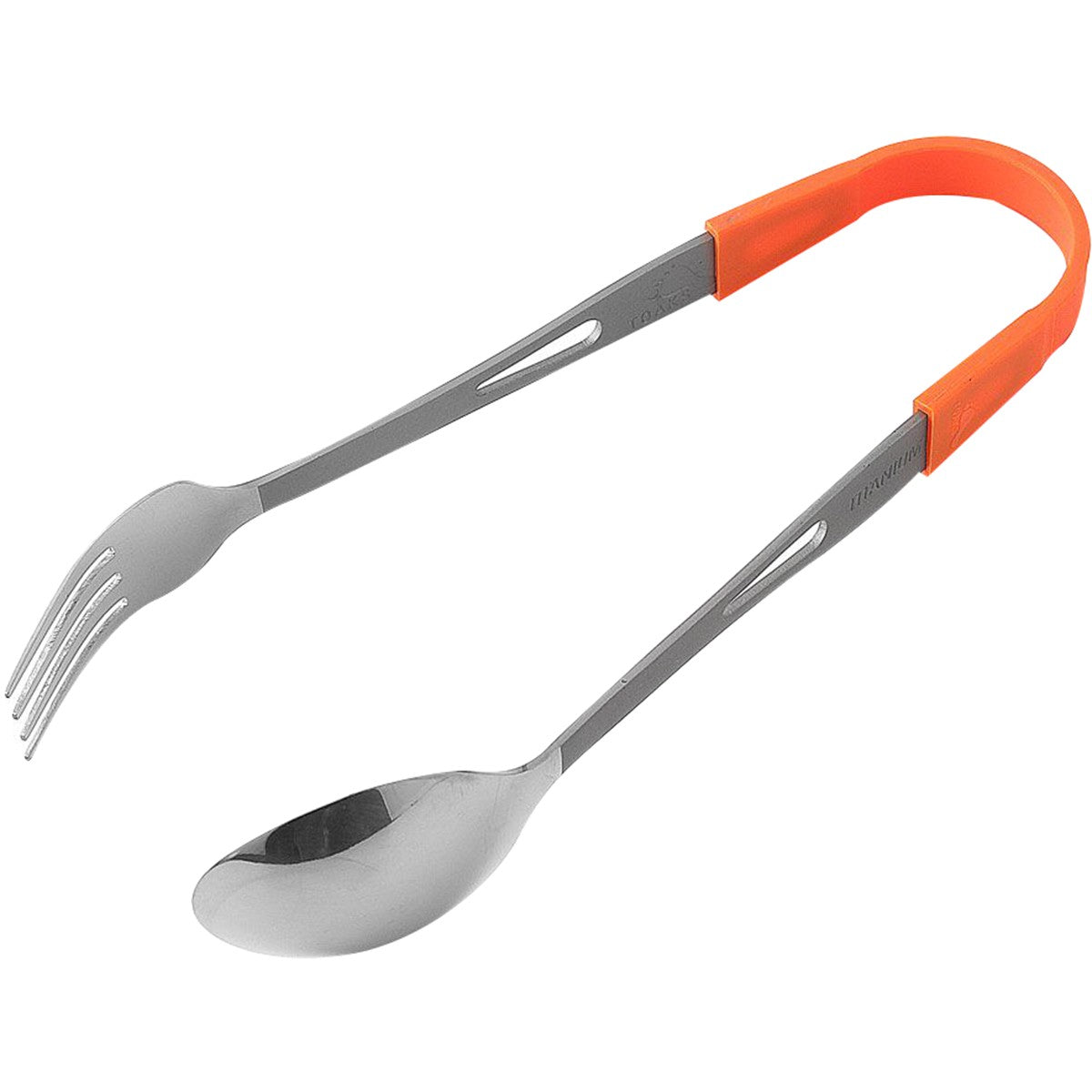 Titanium Camping Utensil Set - Fork and Spoon for Outdoor Cooking