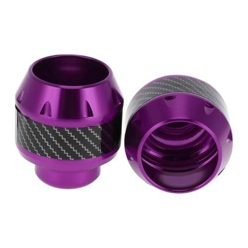 Purple Motorcycle Frame Sliders Crash Protector 2 Pack for Wheels