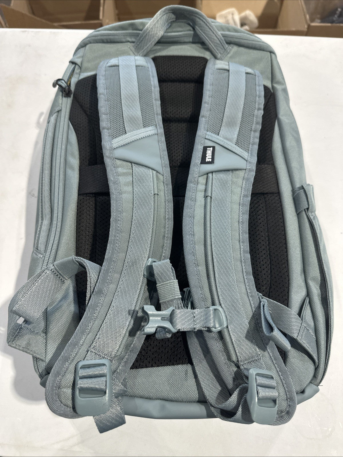 Water-Resistant Hiking Backpack 26L with Laptop Sleeve - Gray