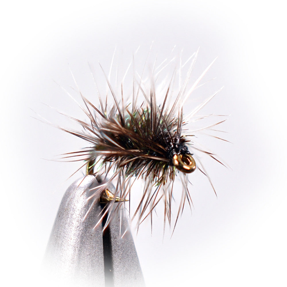 Dozen Dry Fishing Flies - Midge Pattern with Assorted Hook Sizes