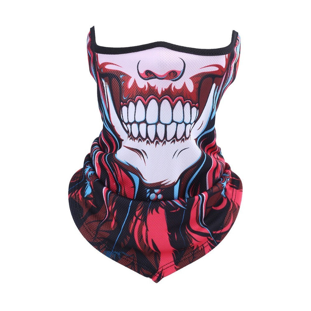 Unbranded Animal Print Face Cover Mask - Neck Gaiter for Outdoor Sports