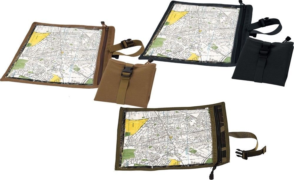Waterproof Map & Document Case with Tactical Protection - Military Pouch
