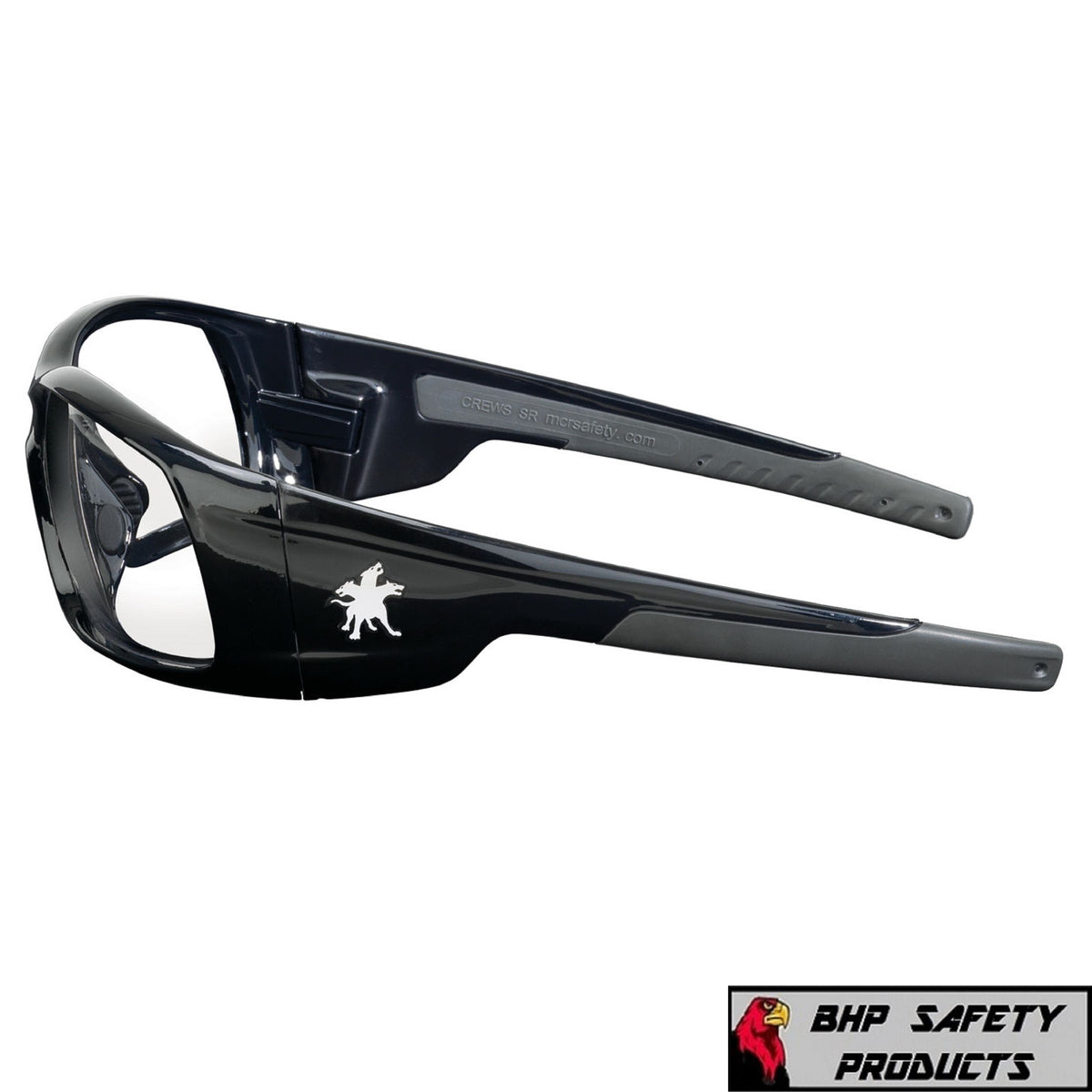 Safety Glasses with Assorted Lens & Frame Colors - ANSI Z87 Protection - 1 Pair