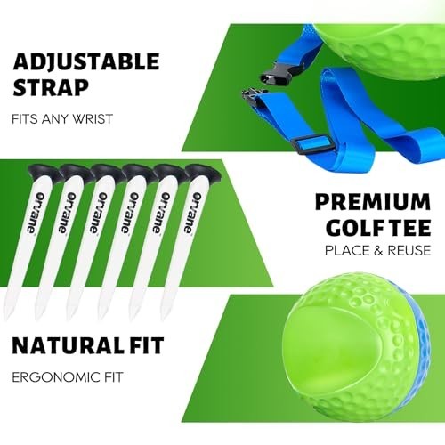 Golf Swing Trainer Aid for Posture and Impact Improvement - Upgrade Set