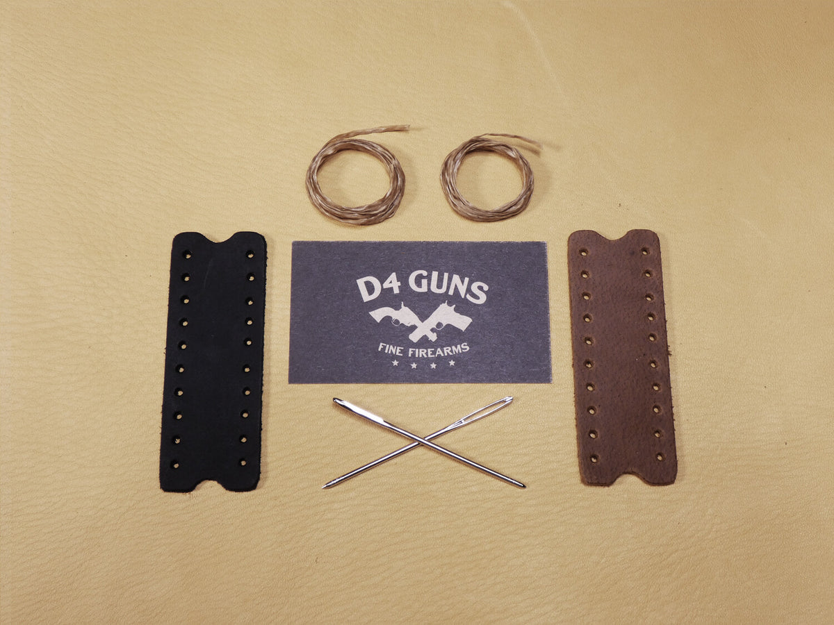 Leather Lever Wrap Kit for Lever-Action Rifles & Shotguns - 2 Pack