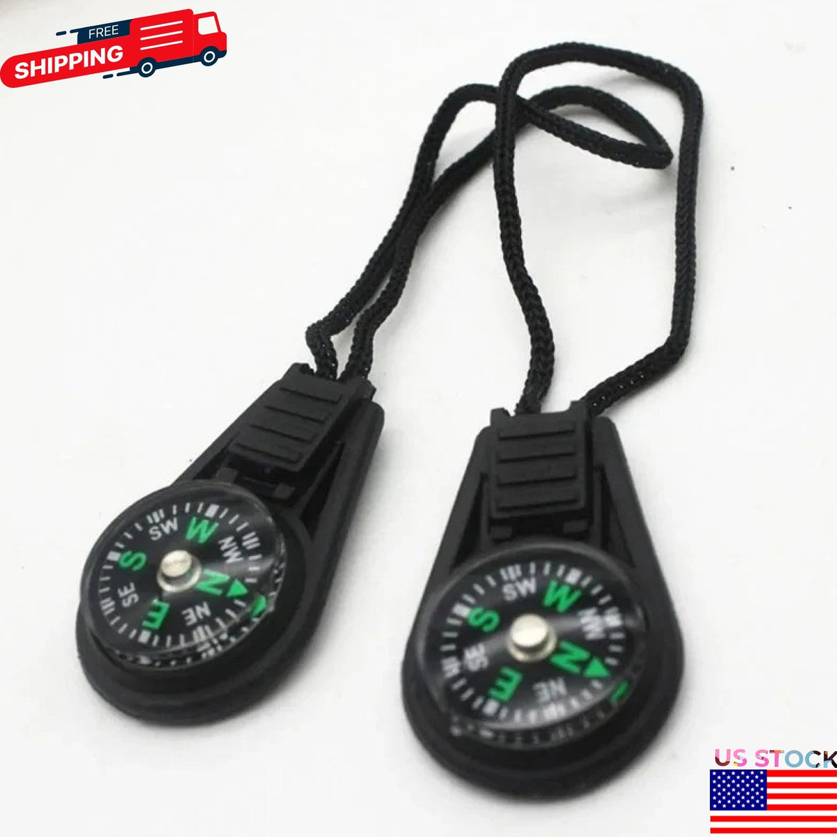 Mini Waterproof Navigational Compass for Hiking Camping Survival