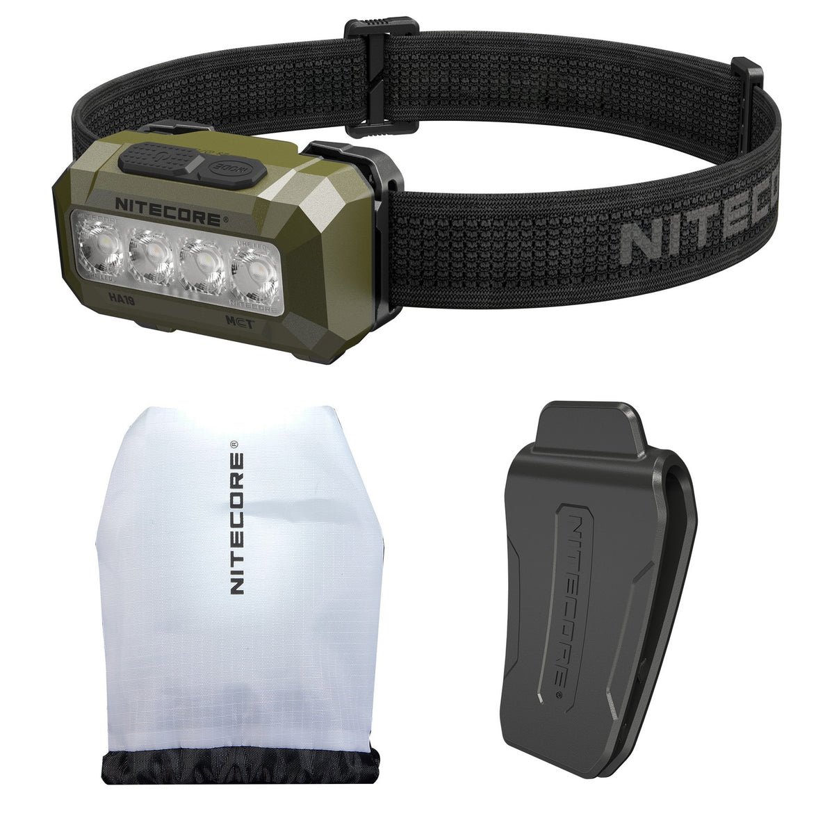 600 Lumen RGB Headlamp with Multiple Color Temperatures - Lightweight, Versatile Head Torch