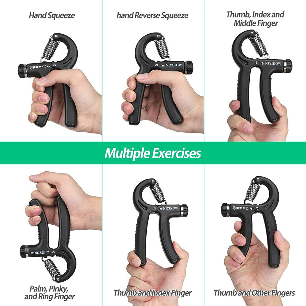 Grip Strength Trainer 2 Pack Hand Exercisers for Rehab & Fitness